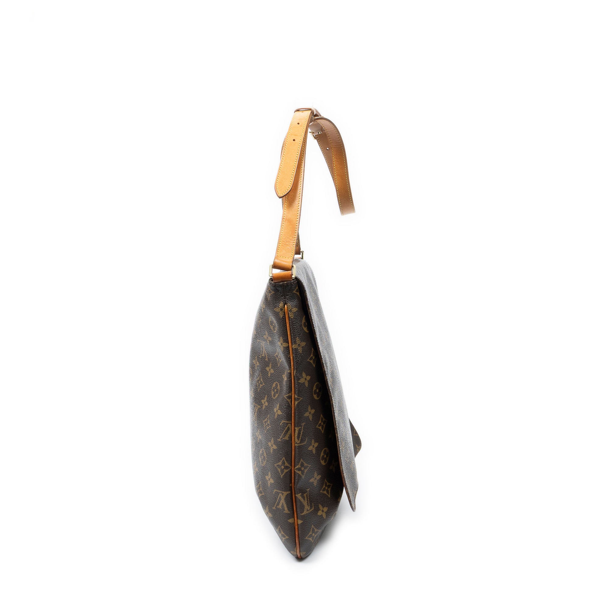 Shoulder Bag Musette Brown Monogram Canvas