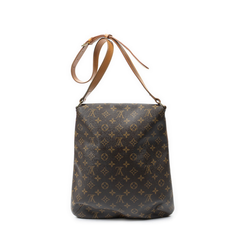 Shoulder Bag Musette Brown Monogram Canvas