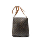 Shoulder Bag Musette Brown Monogram Canvas