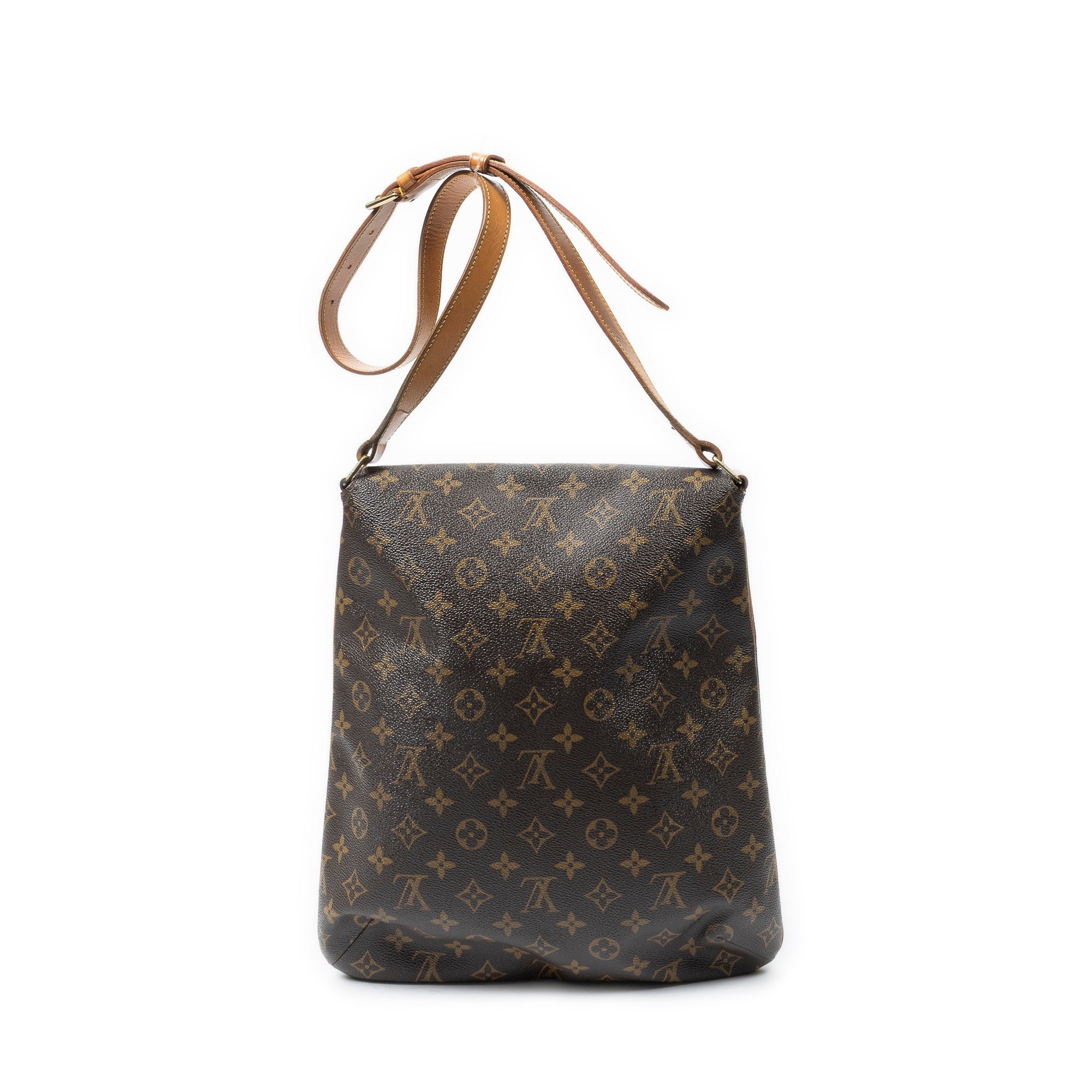 Shoulder Bag Musette Brown Monogram Canvas