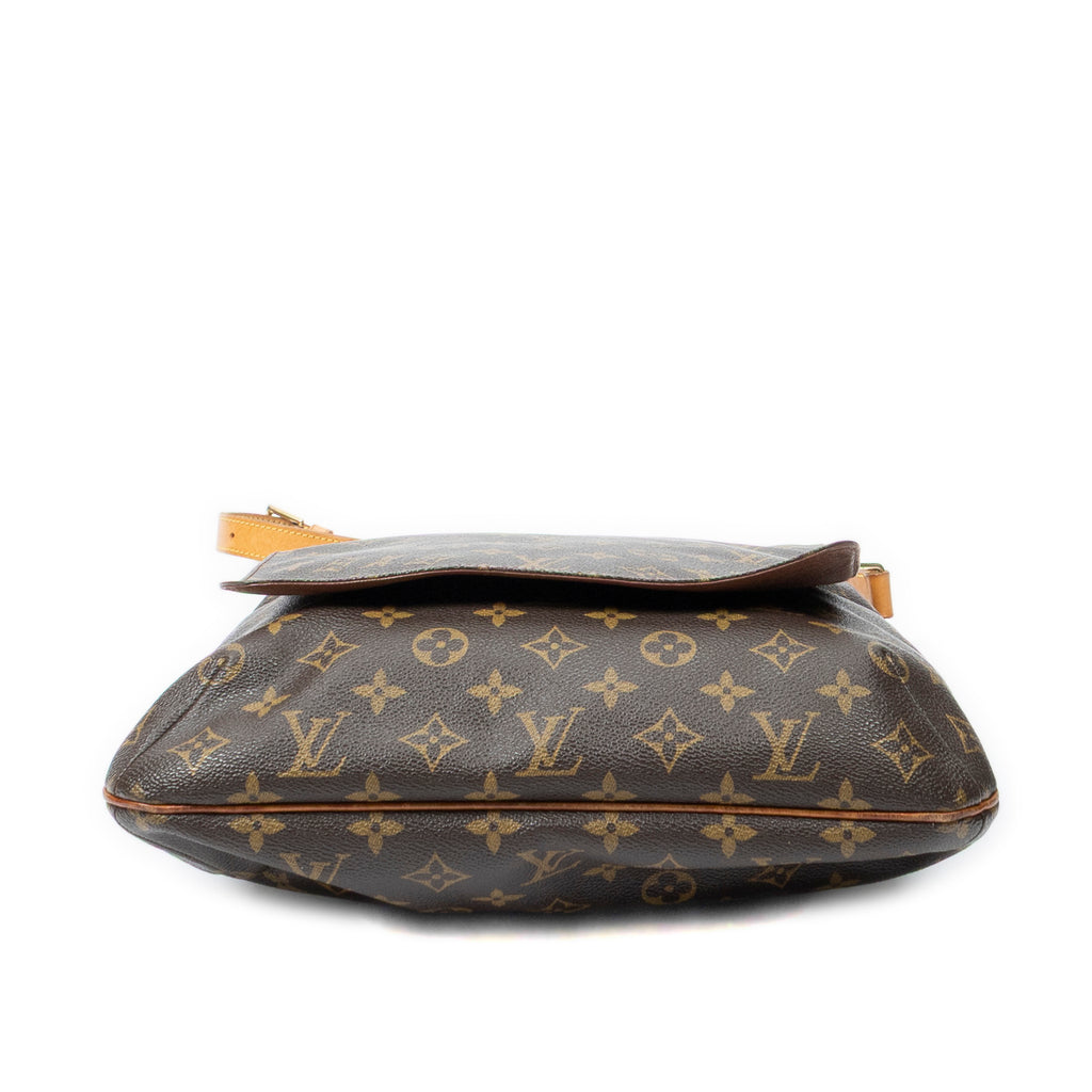 Shoulder Bag Musette Brown Monogram Canvas