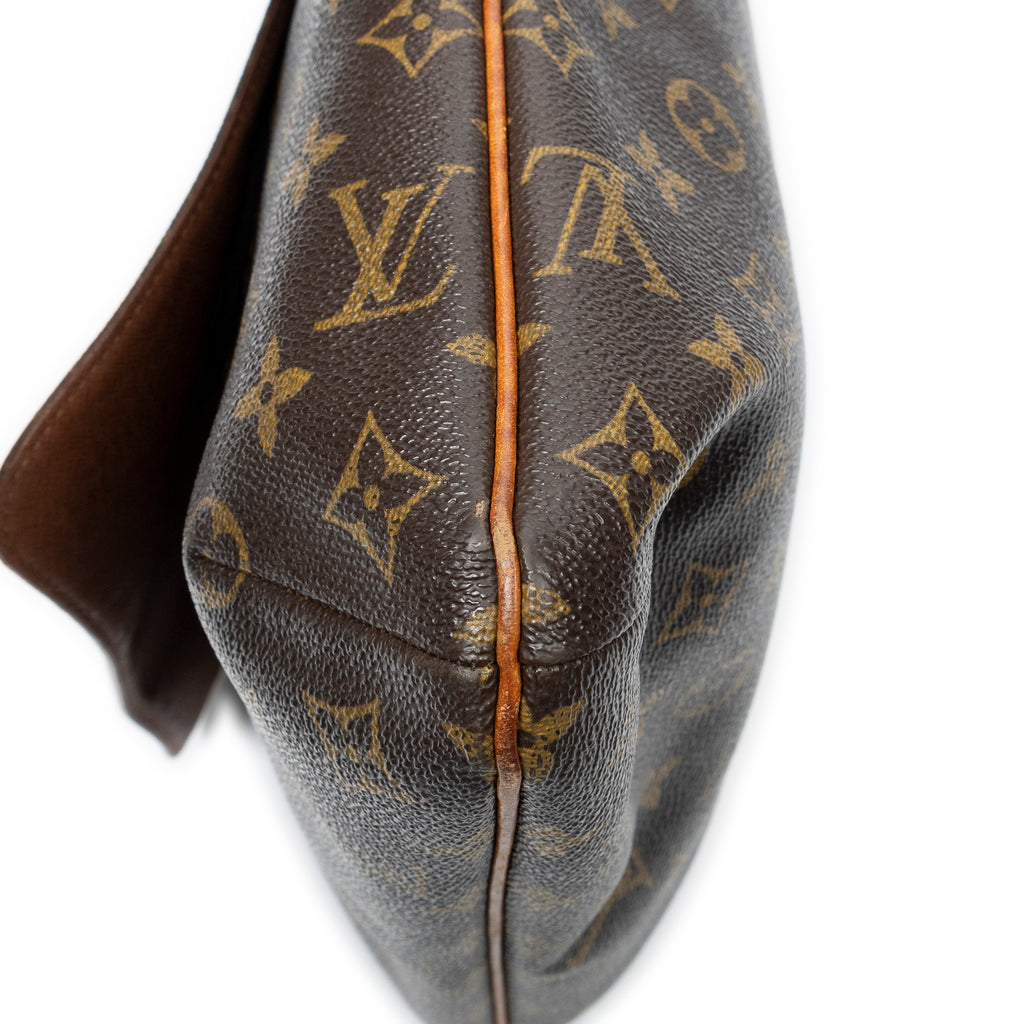 Shoulder Bag Musette Brown Monogram Canvas