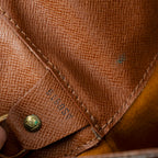 Sac Bandoulière Musette Marron Toile Monogram