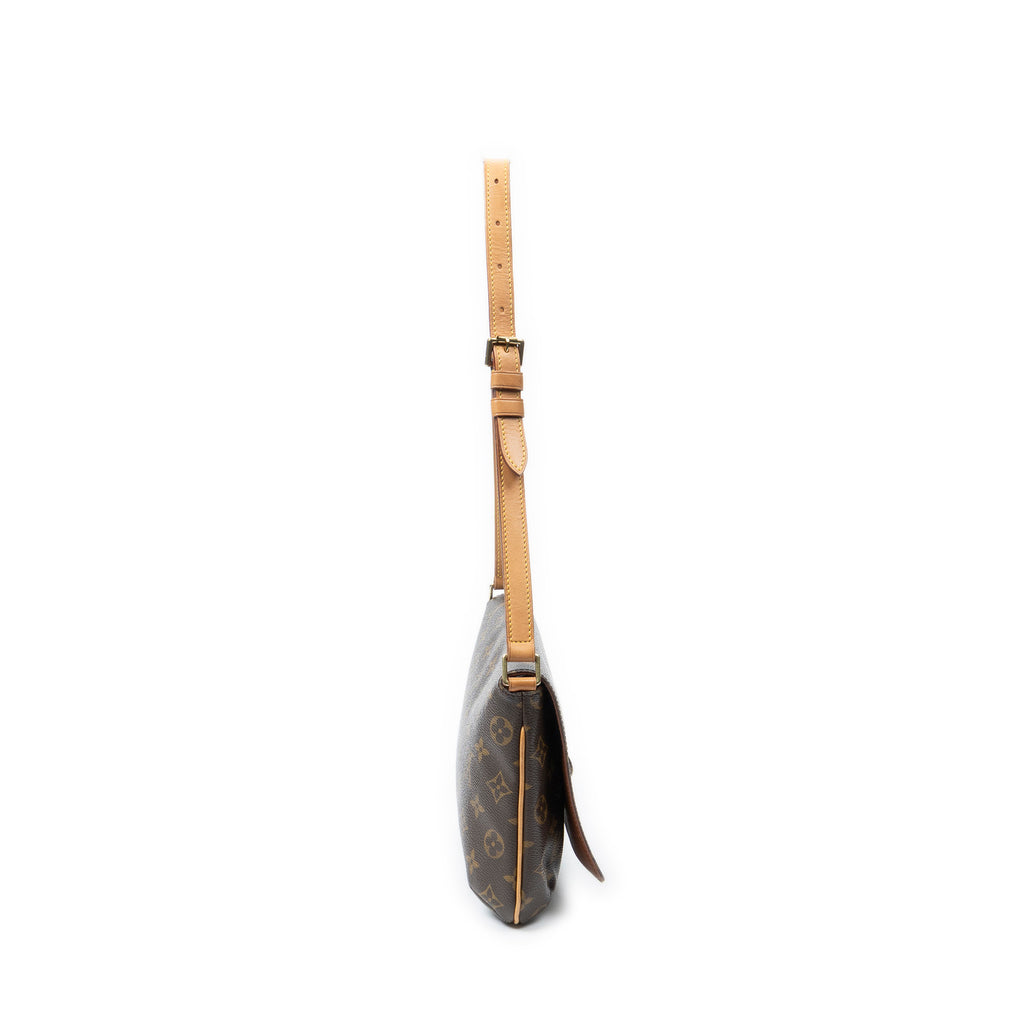Shoulder Bag Musette Tango Brown Monogram Canvas