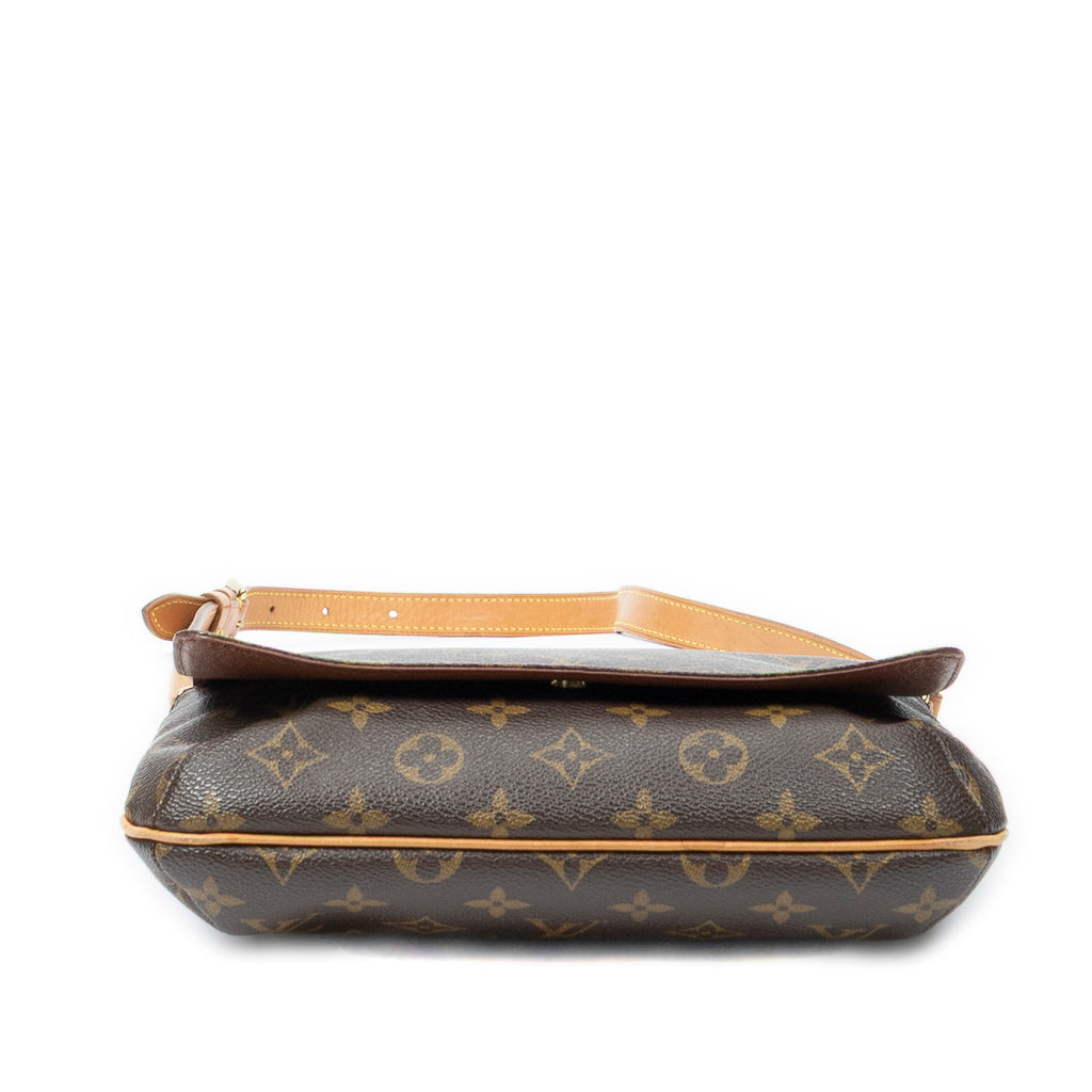 Sac Bandoulière Musette Tango Monogram Canvas Marron