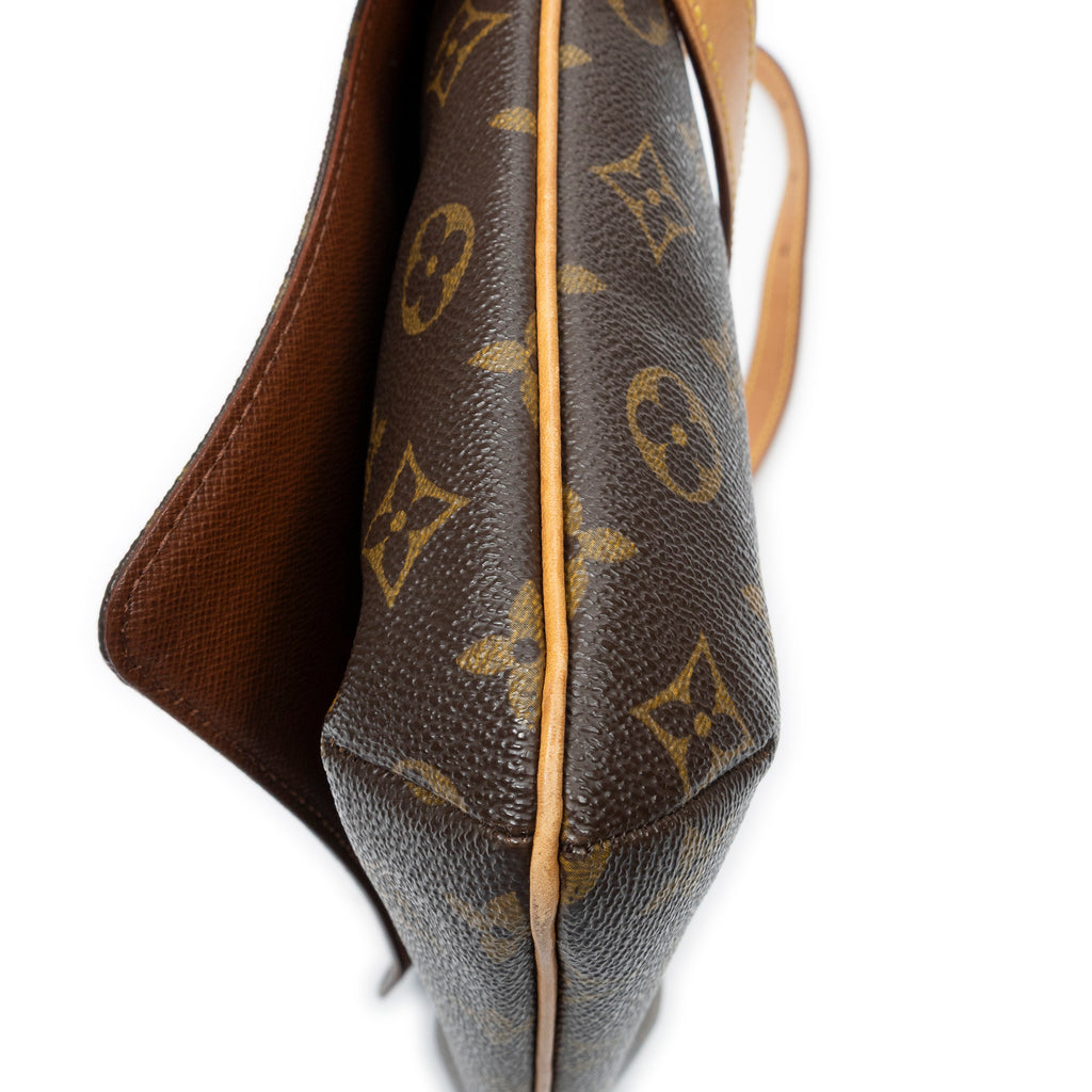 Sac Bandoulière Musette Tango Monogram Canvas Marron