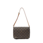 Shoulder Bag Musette Tango Brown Monogram Canvas