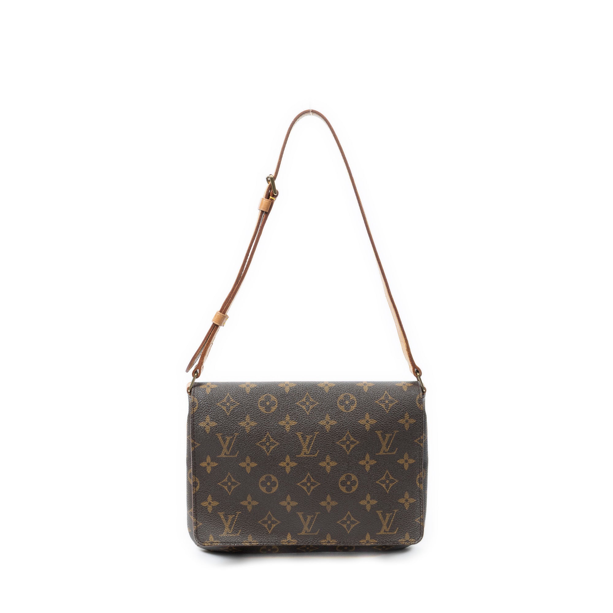 Shoulder Bag Musette Tango Brown Monogram Canvas
