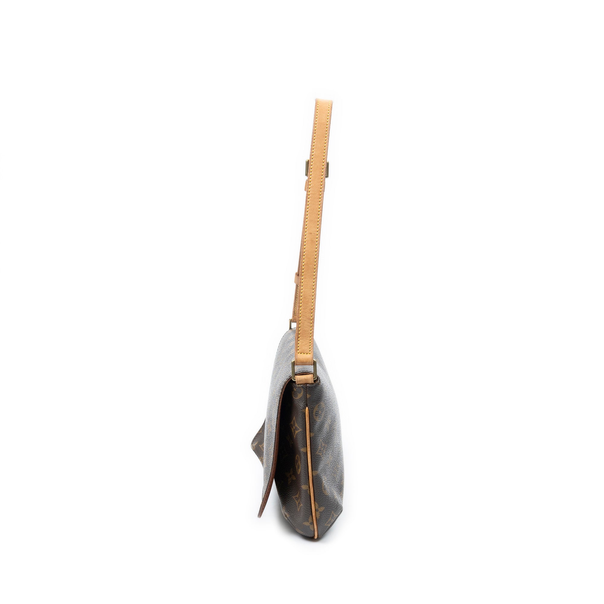 Shoulder Bag Musette Tango Brown Monogram Canvas