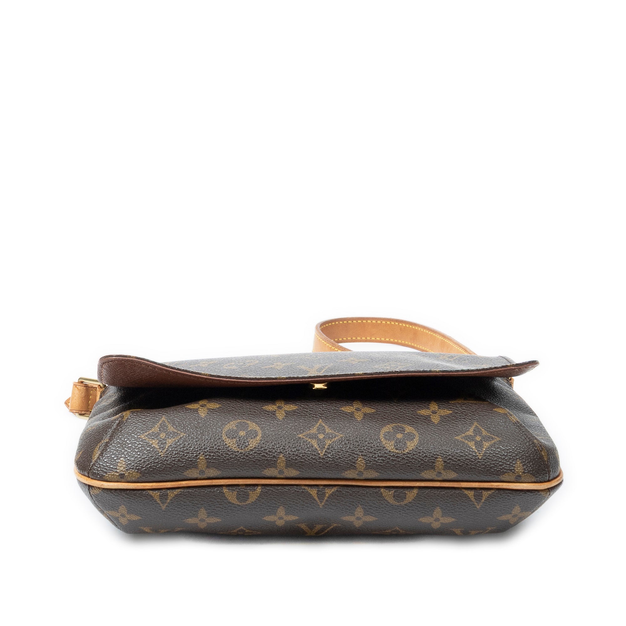 Shoulder Bag Musette Tango Brown Monogram Canvas
