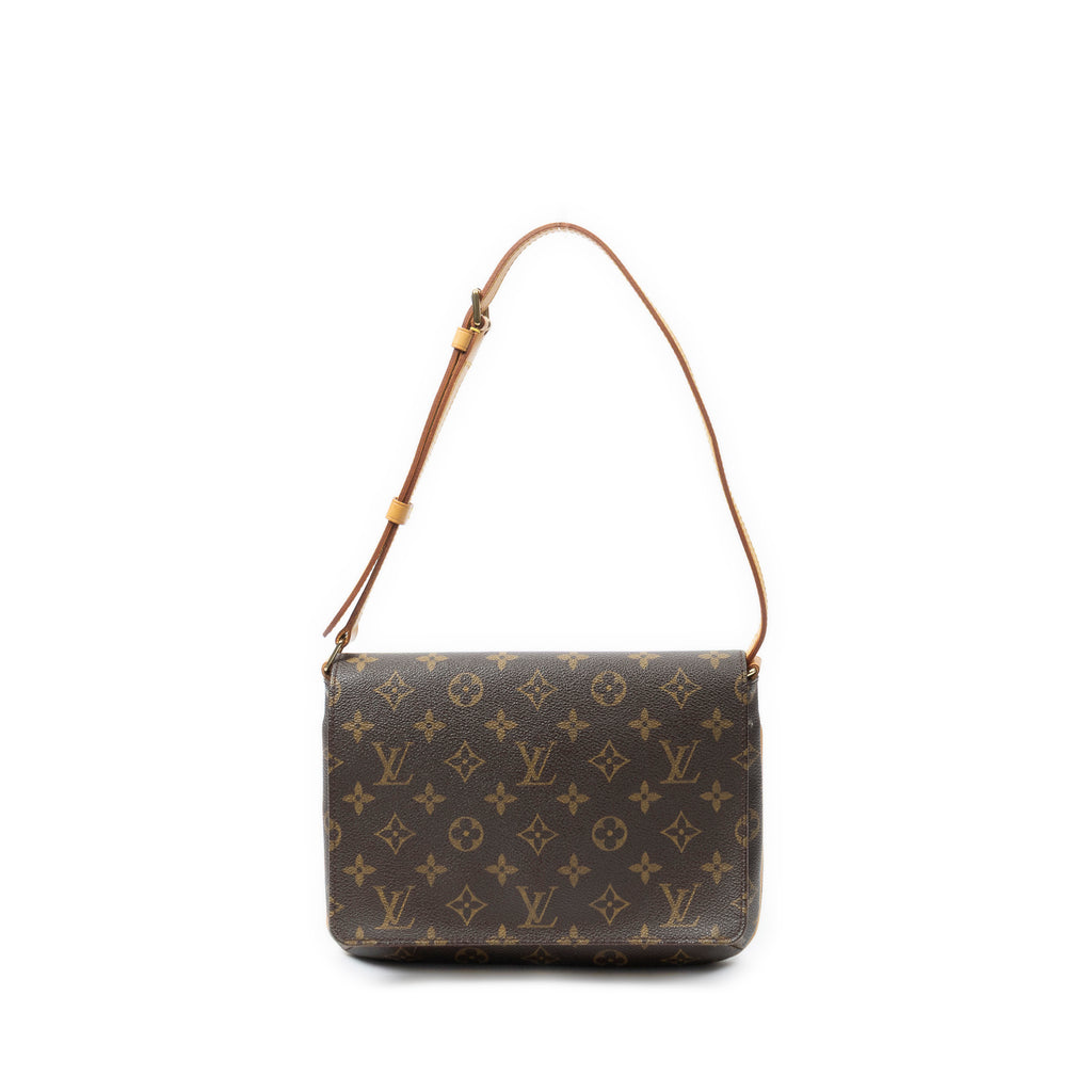 Shoulder Bag Musette Tango Brown Monogram Canvas