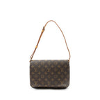 Shoulder Bag Musette Tango Brown Monogram Canvas