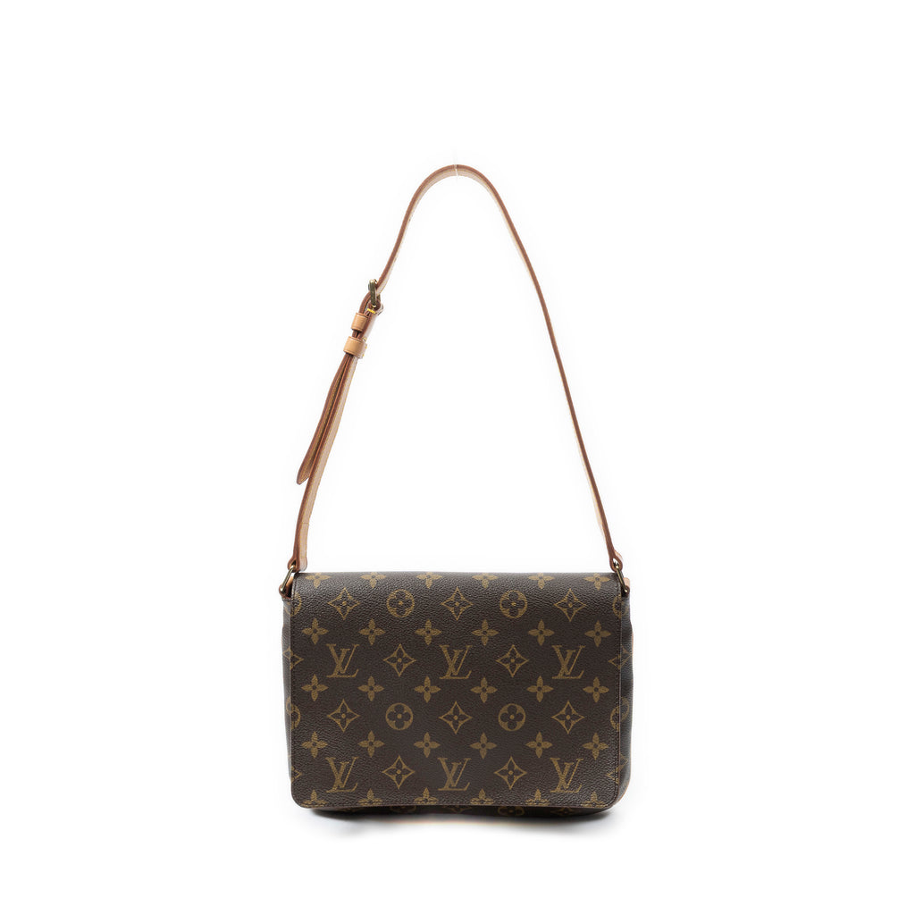 Shoulder Bag Musette Tango Brown Monogram Canvas