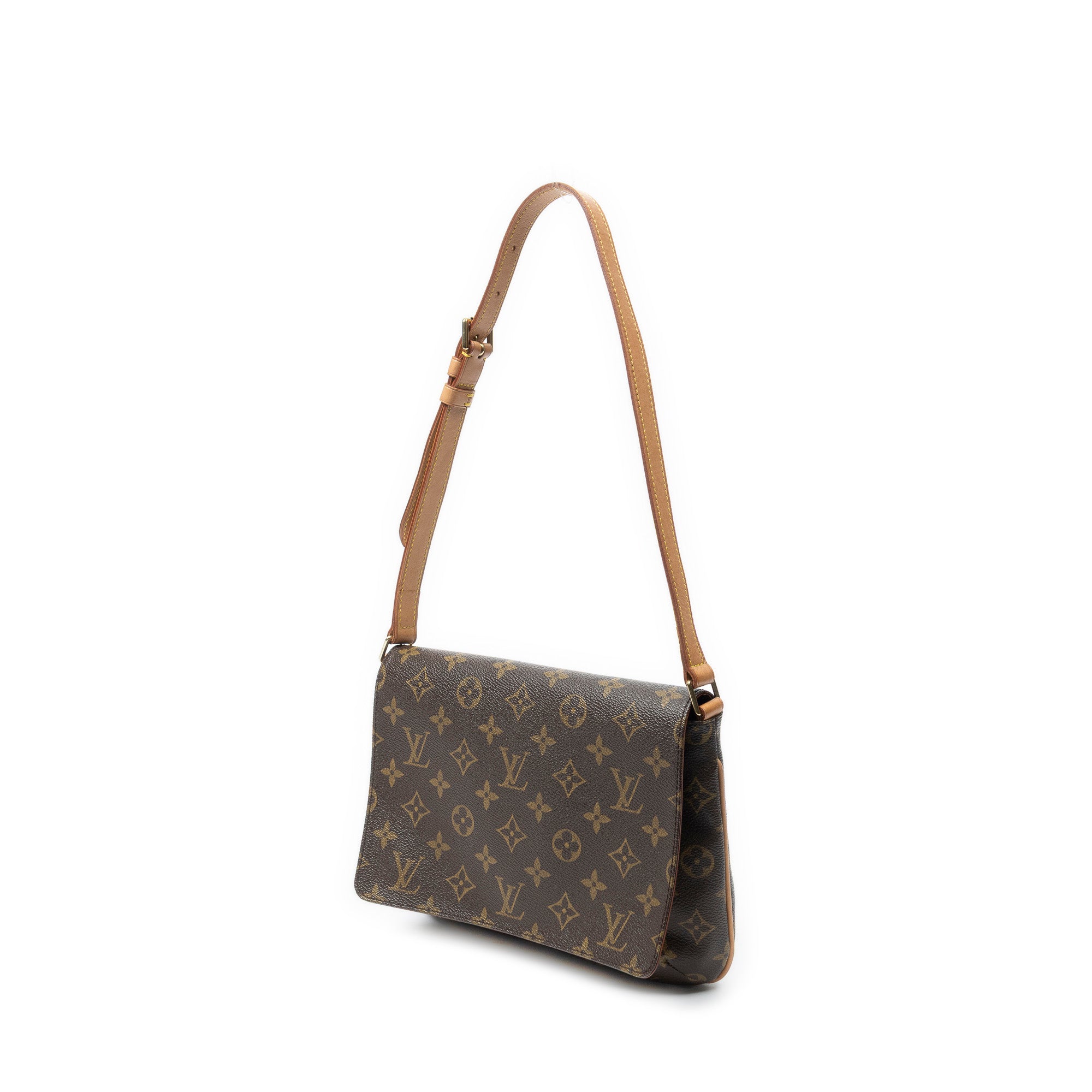 Shoulder Bag Musette Tango Brown Monogram Canvas