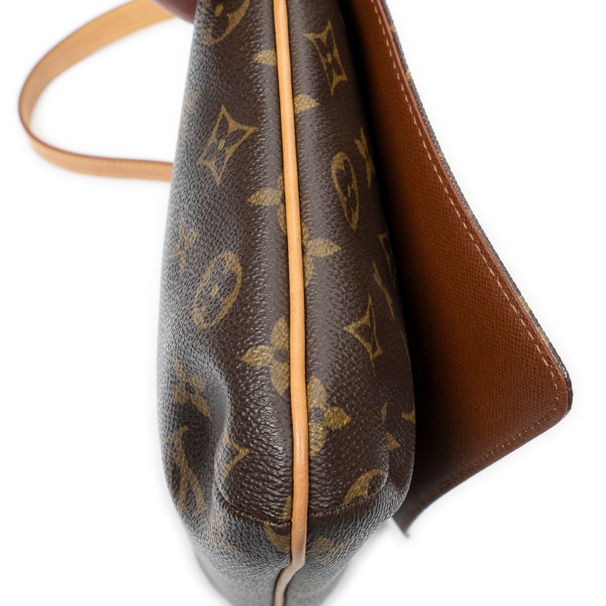 Shoulder Bag Musette Tango Brown Monogram Canvas