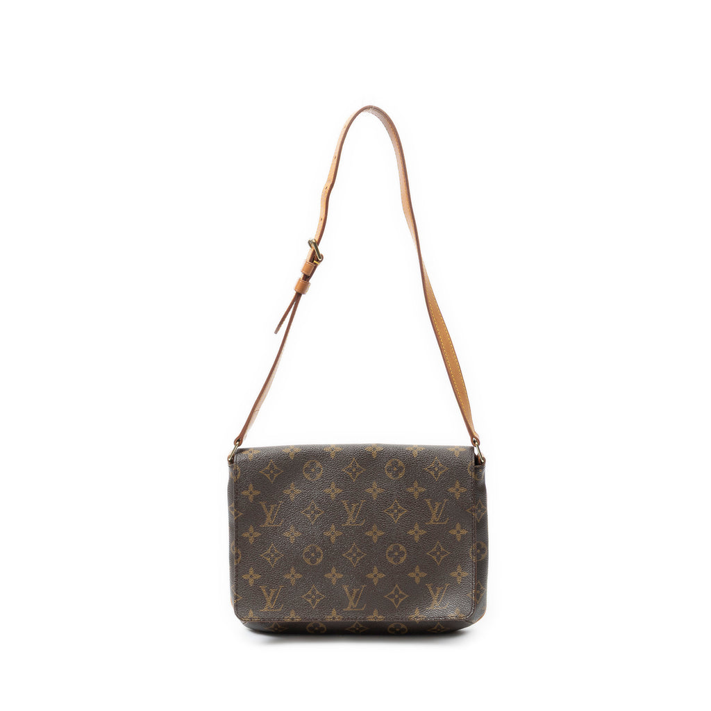 Shoulder Bag Musette Tango Brown Monogram Canvas