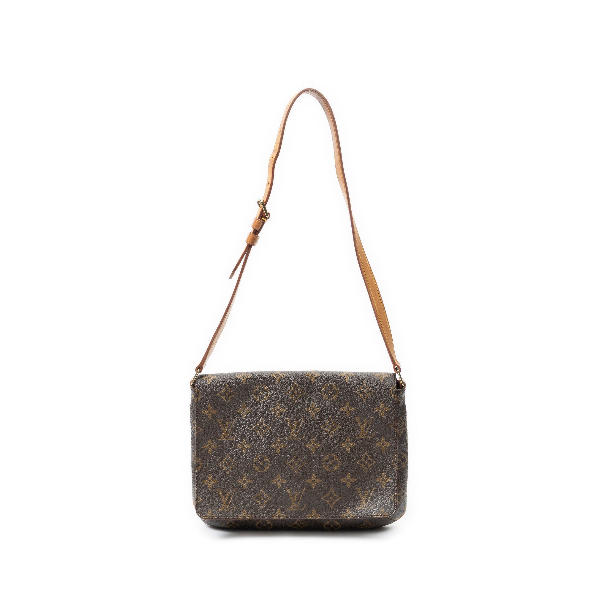 Shoulder Bag Musette Tango Brown Monogram Canvas