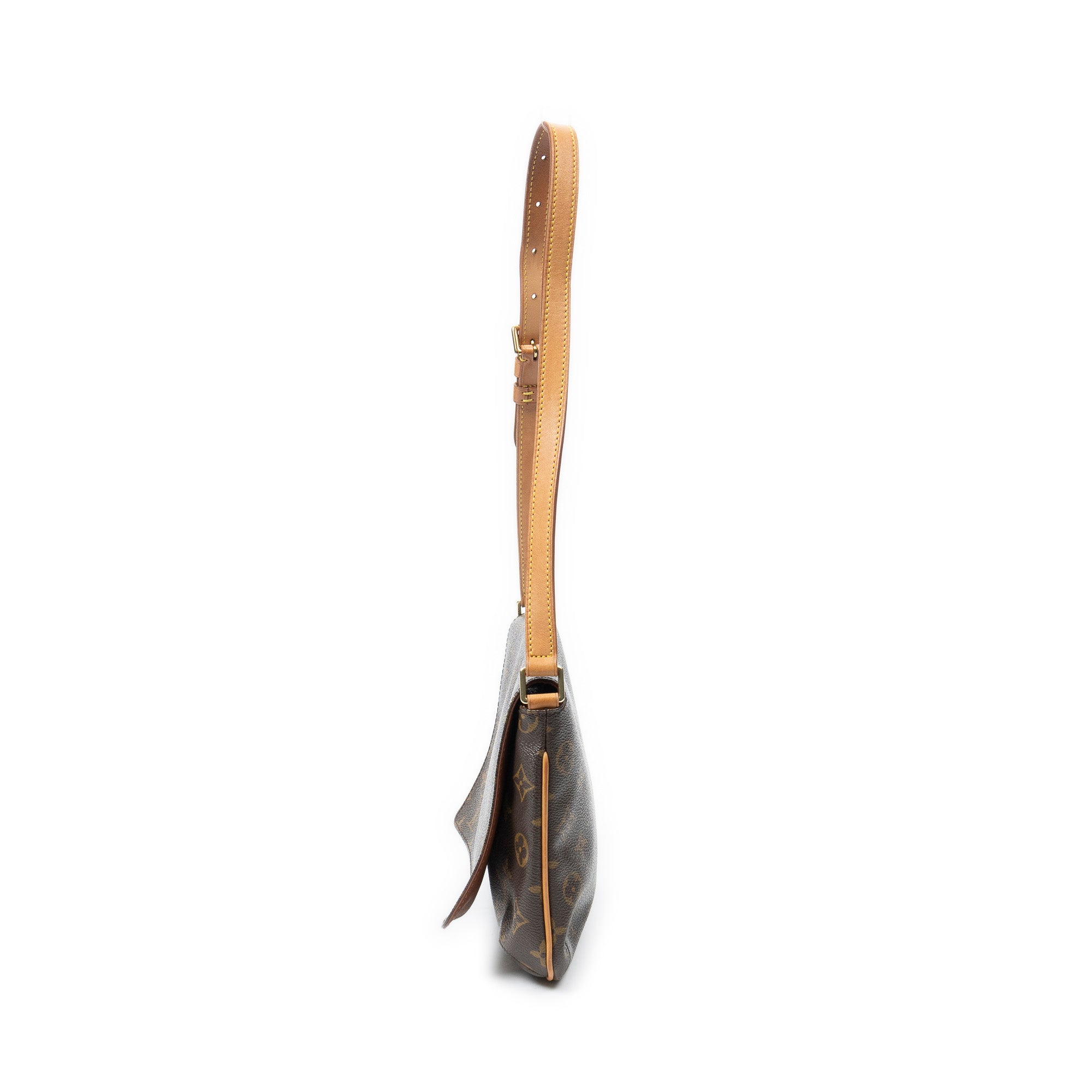 Shoulder Bag Musette Tango Brown Monogram Canvas