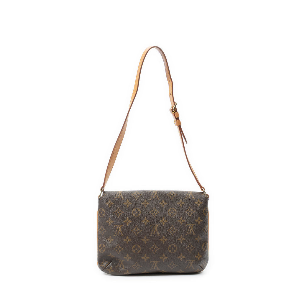 Shoulder Bag Musette Tango Brown Monogram Canvas