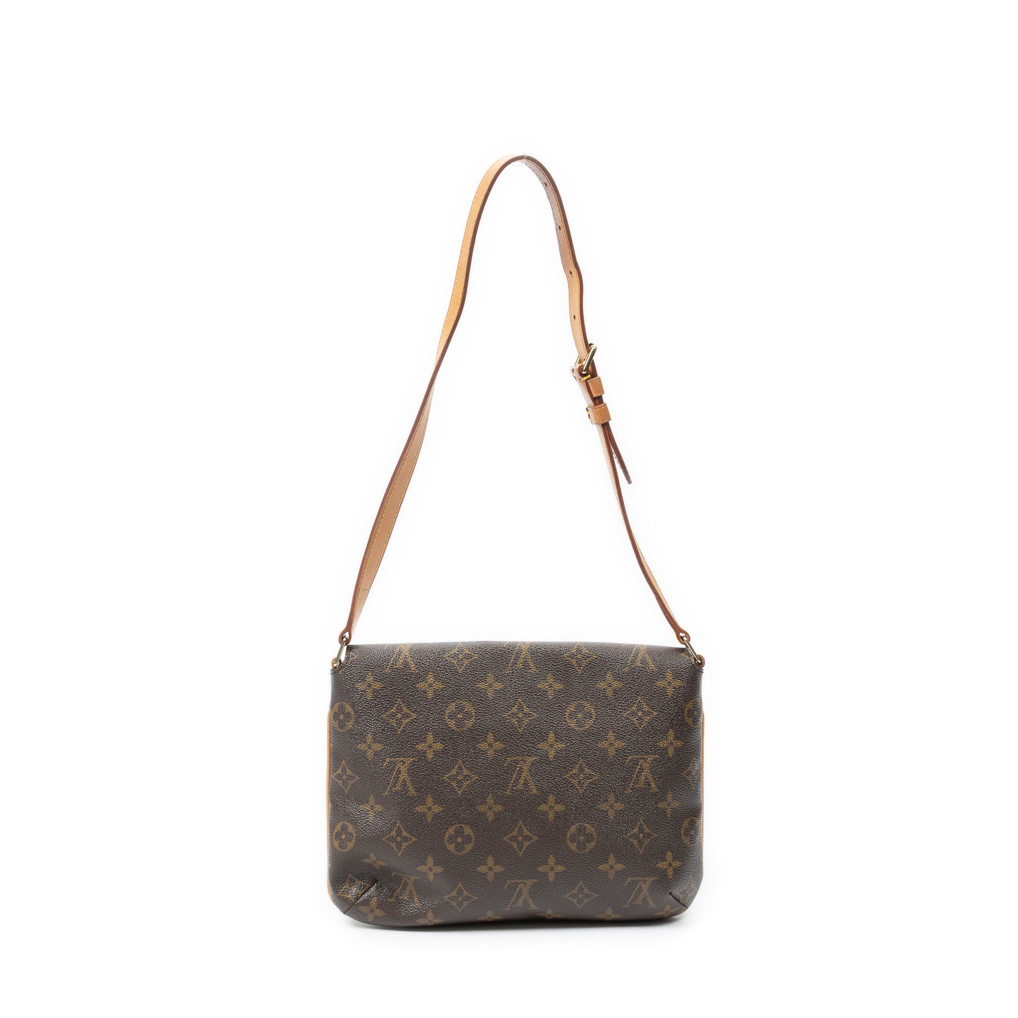 Shoulder Bag Musette Tango Brown Monogram Canvas