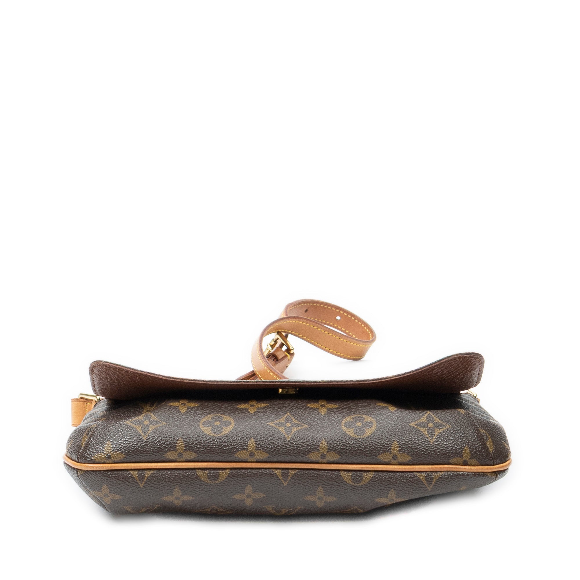 Shoulder Bag Musette Tango Brown Monogram Canvas