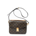 Shoulder Bag Pochette Metis Brown Monogram Canvas