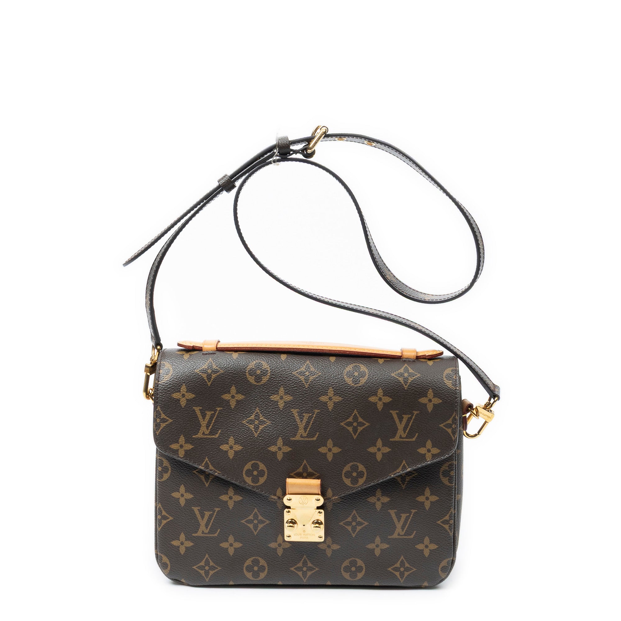 Shoulder Bag Pochette Metis Brown Monogram Canvas