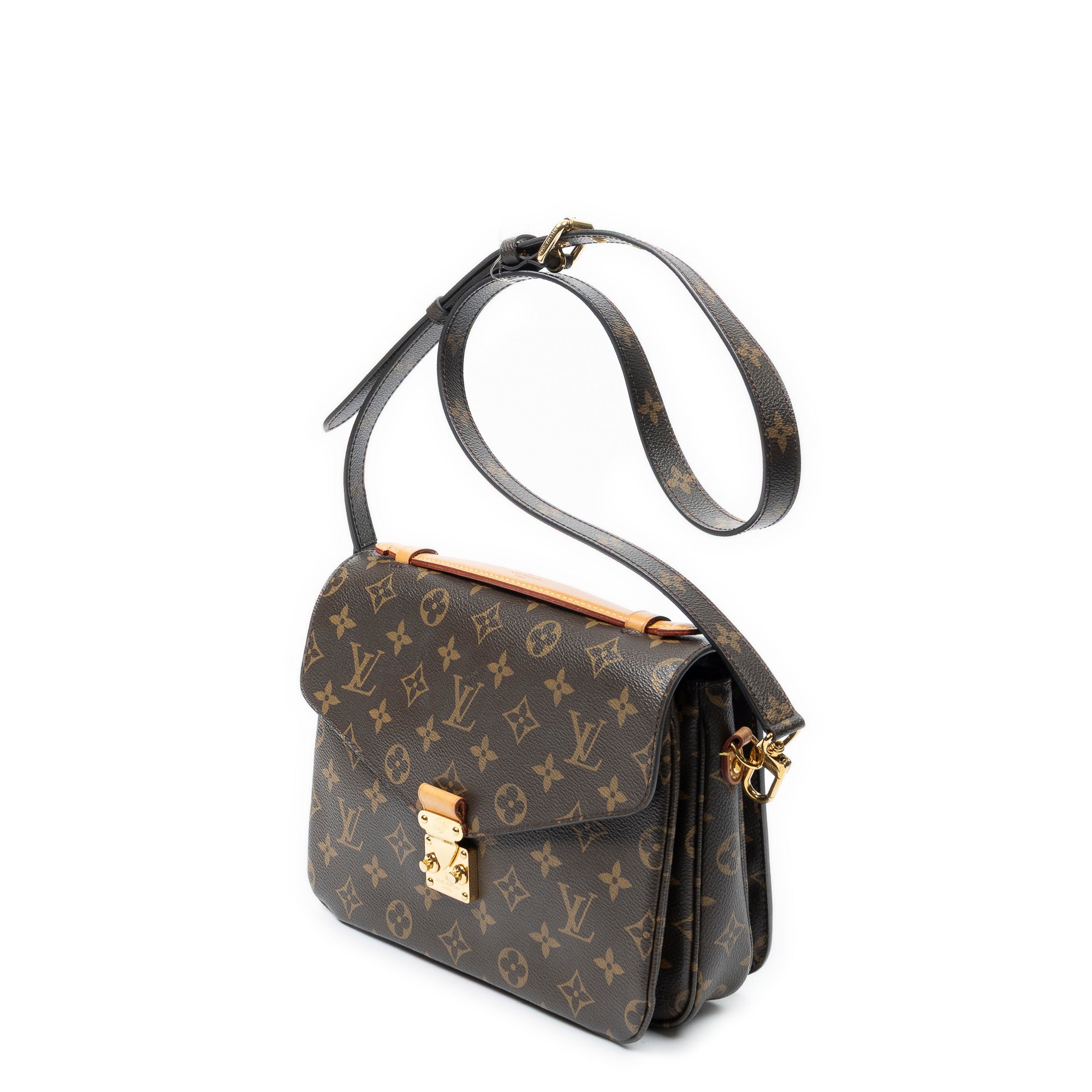 Shoulder Bag Pochette Metis Brown Monogram Canvas