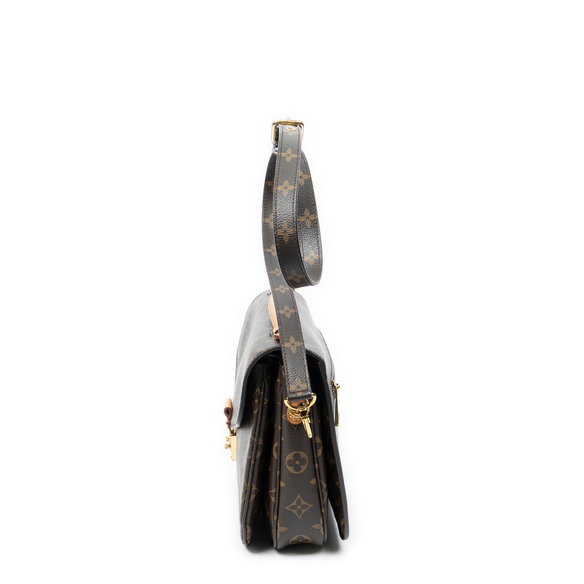 Shoulder Bag Pochette Metis Brown Monogram Canvas