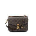 Shoulder Bag Pochette Metis Brown Monogram Canvas