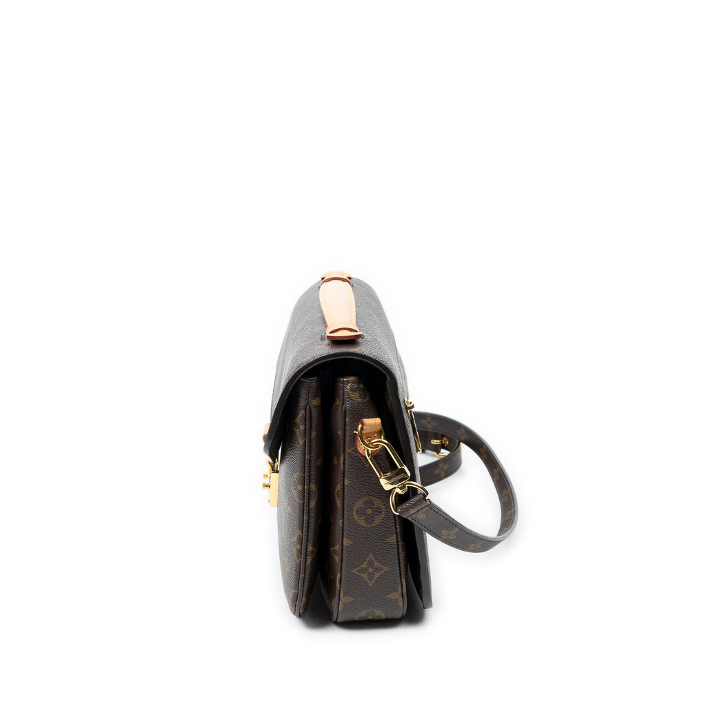 Shoulder Bag Pochette Metis Brown Monogram Canvas