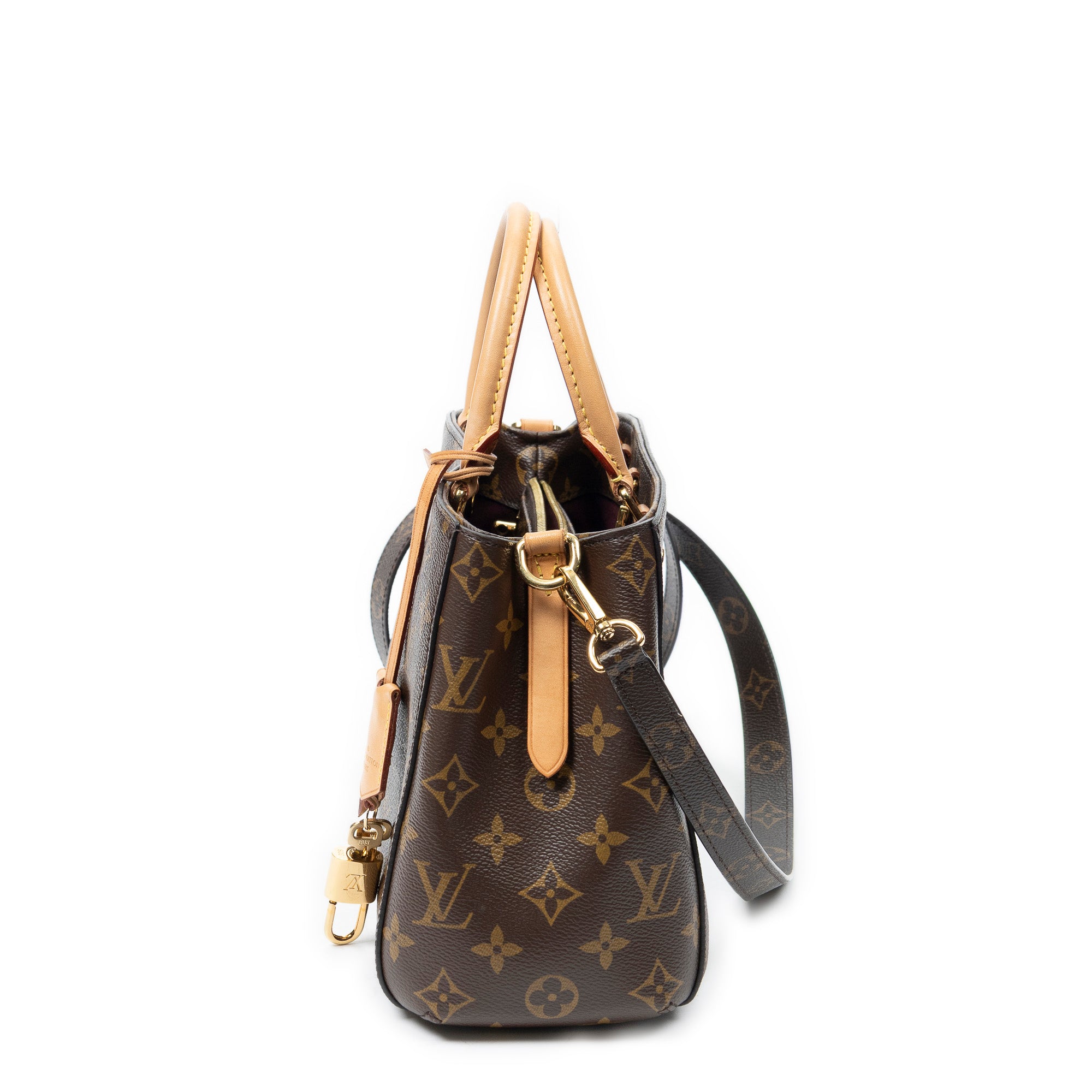 Shoulder Bag Montaigne PM Brown Monogram Canvas