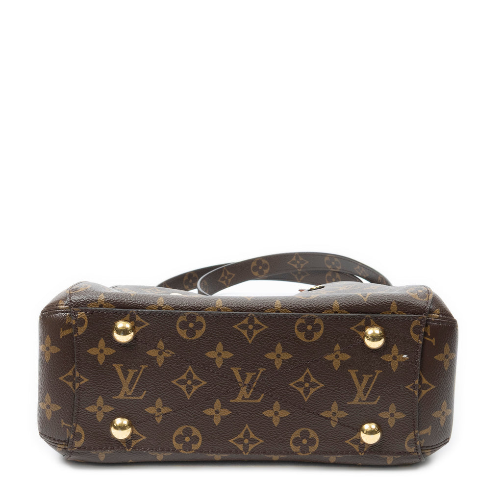 Sac bandoulière Montaigne PM toile Monogram marron