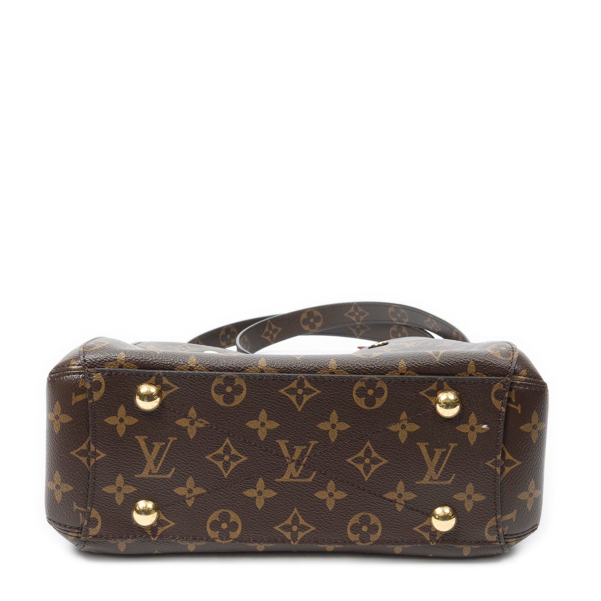 Sac bandoulière Montaigne PM toile Monogram marron