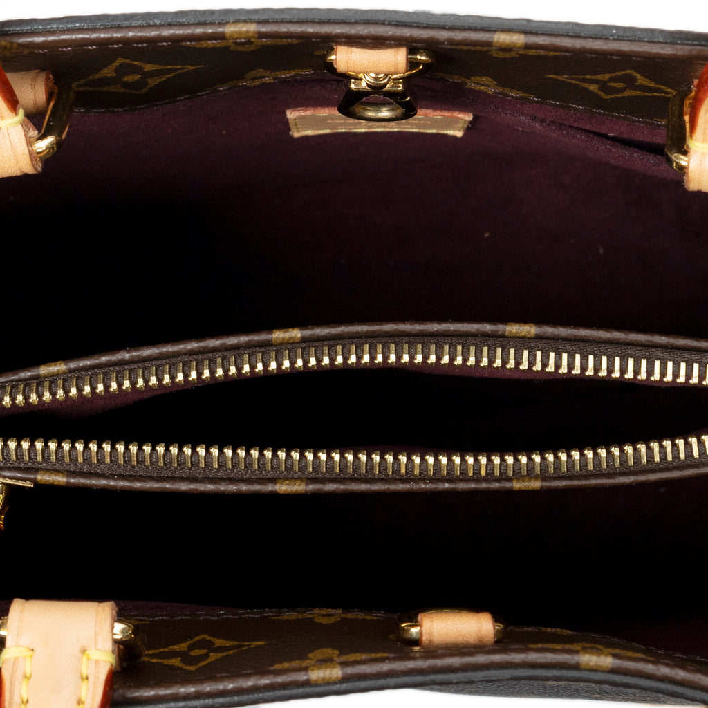 Shoulder Bag Montaigne PM Brown Monogram Canvas