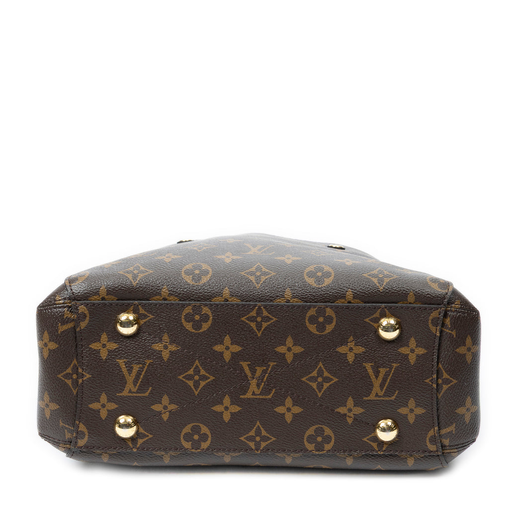 Shoulder Bag Montaigne PM Brown Monogram Canvas