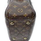 Shoulder Bag Montaigne PM Brown Monogram Canvas