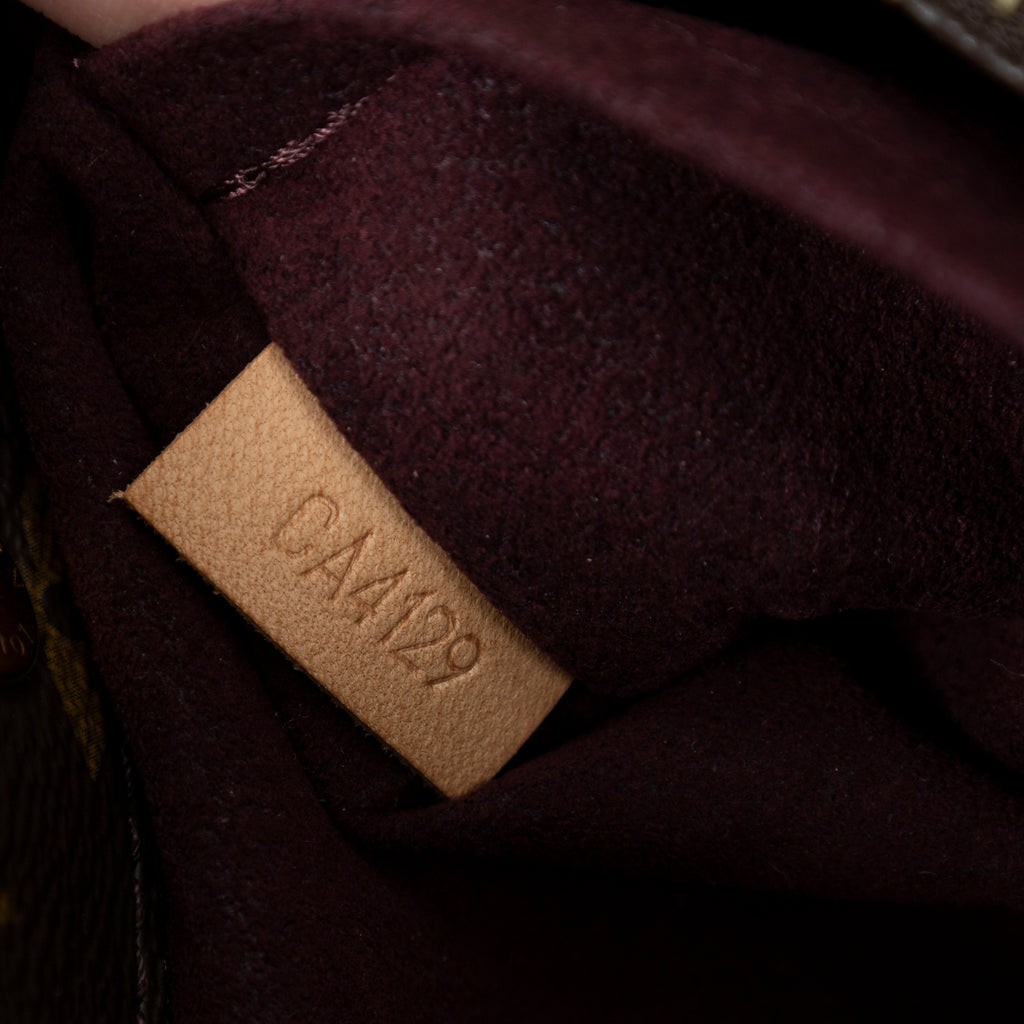Shoulder Bag Montaigne PM Brown Monogram Canvas