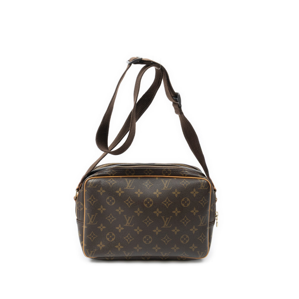 Shoulder Bag Reporter PM Brown Monogram Canvas