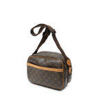 Shoulder Bag Reporter PM Brown Monogram Canvas