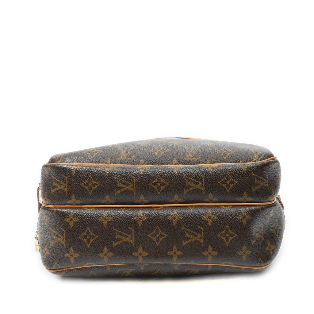 Shoulder Bag Reporter PM Brown Monogram Canvas