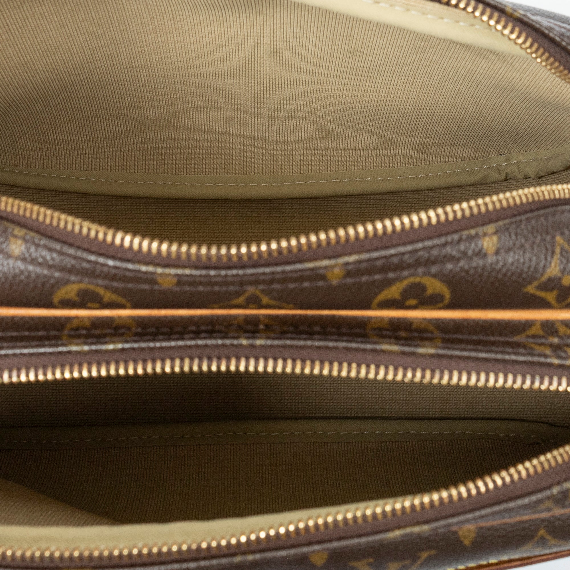Shoulder Bag Reporter PM Brown Monogram Canvas
