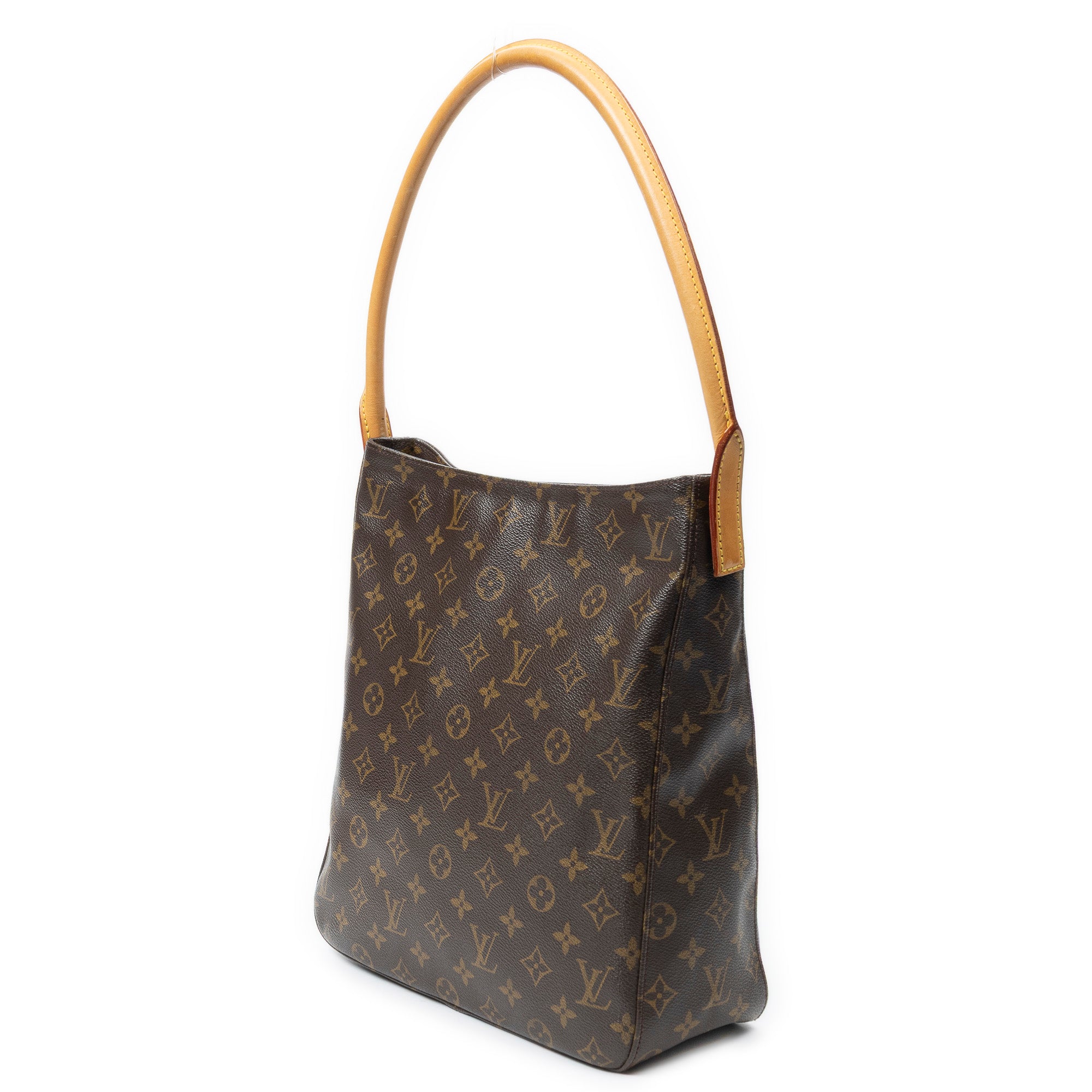 Sac Bandoulière Looping GM Toile Monogram Marron