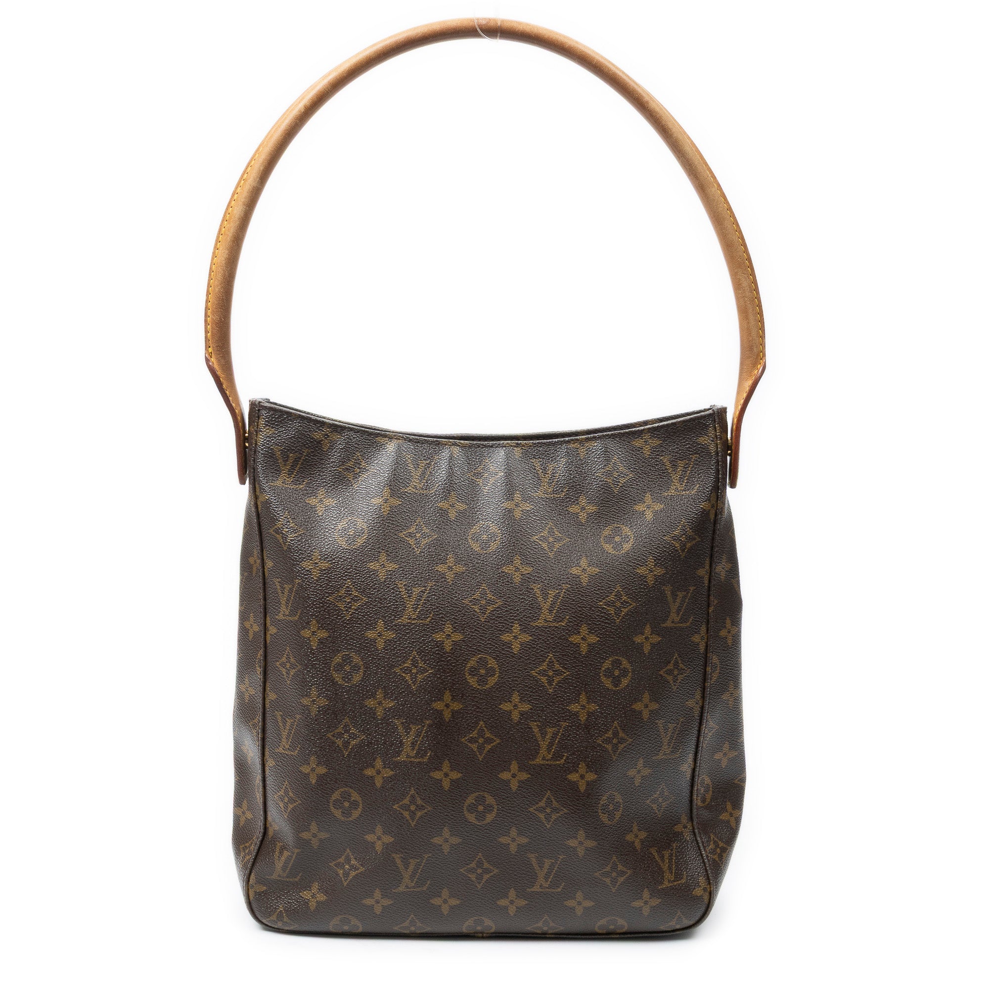 Sac bandoulière Looping GM Toile Monogram marron