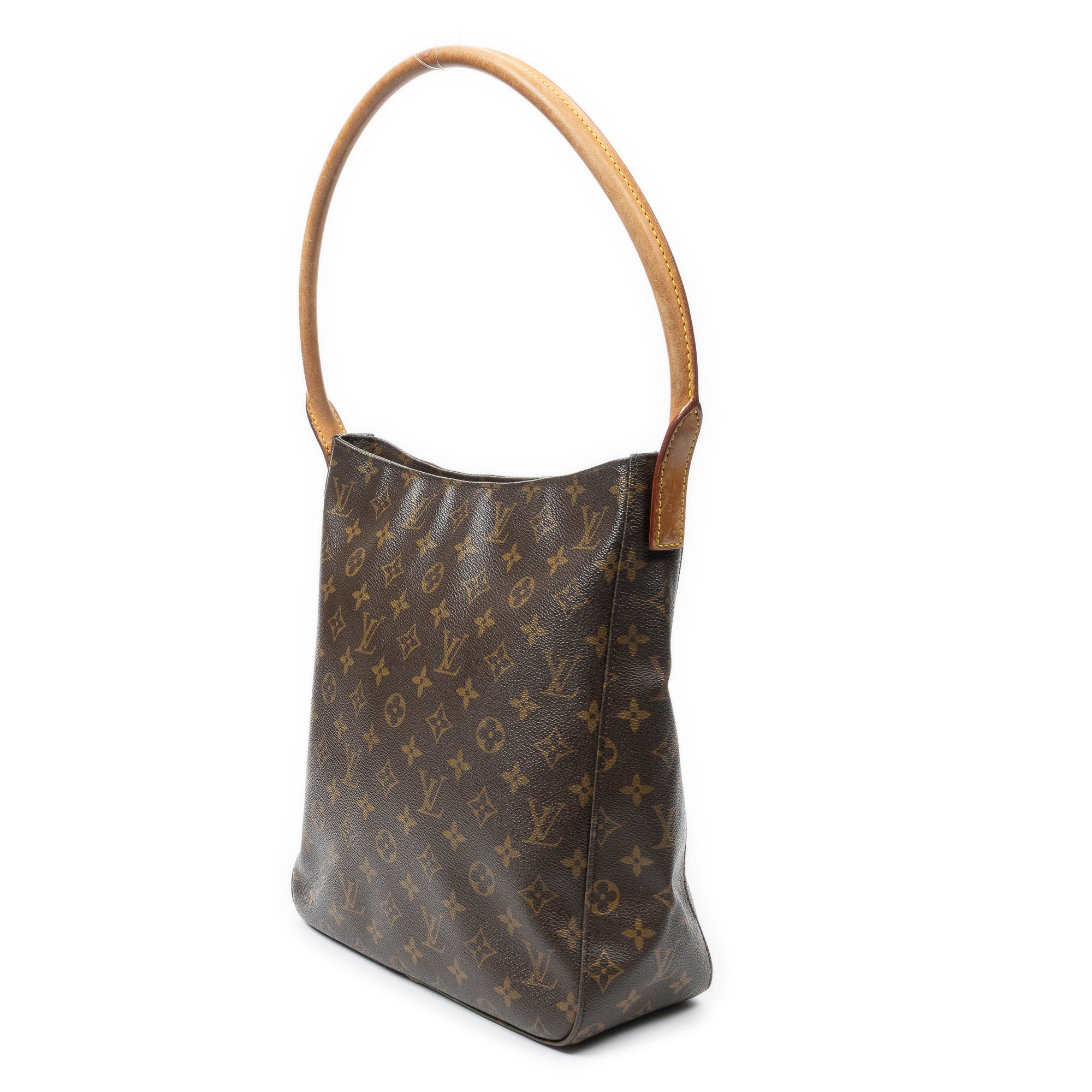 Sac bandoulière Looping GM Toile Monogram marron