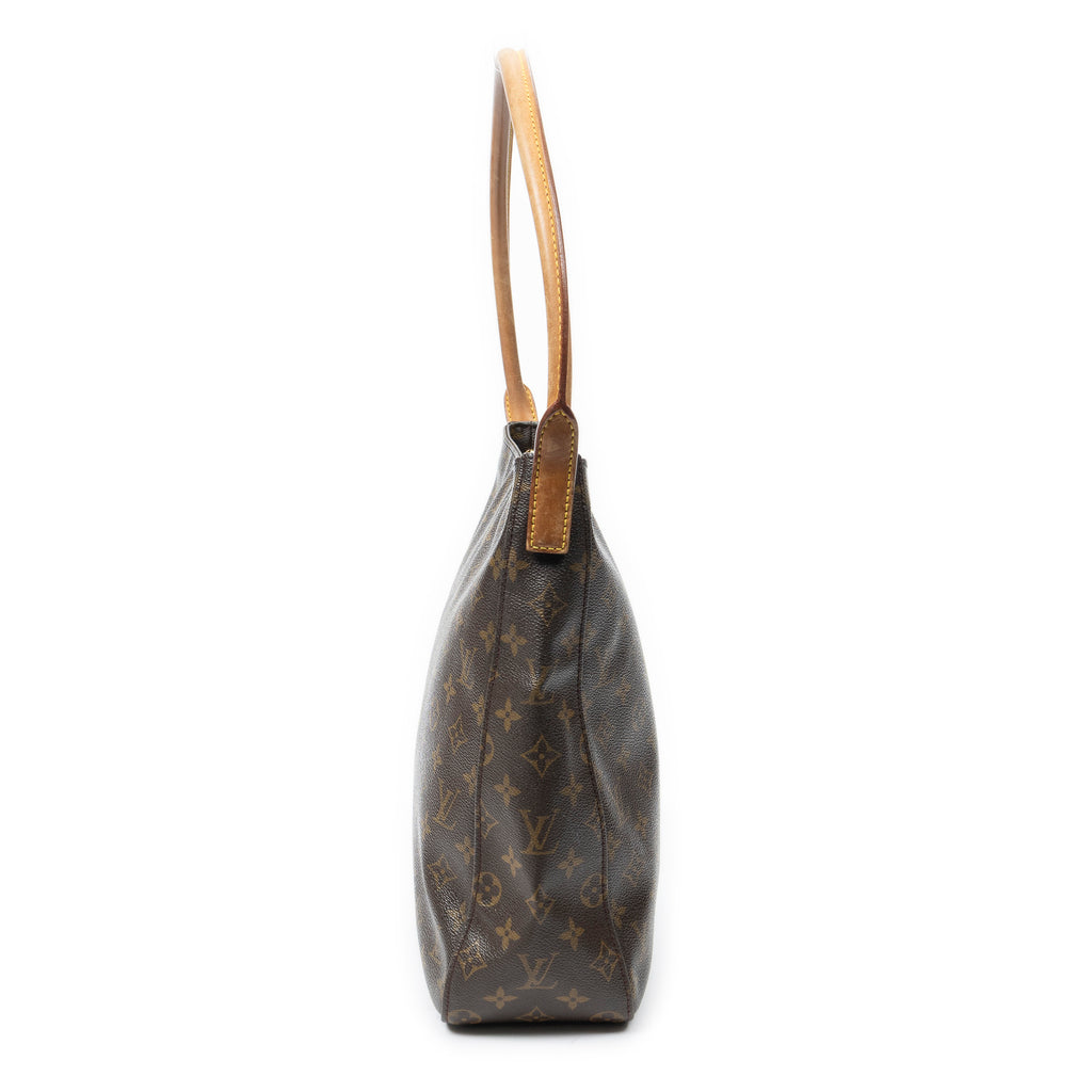 Sac bandoulière Looping GM Toile Monogram marron