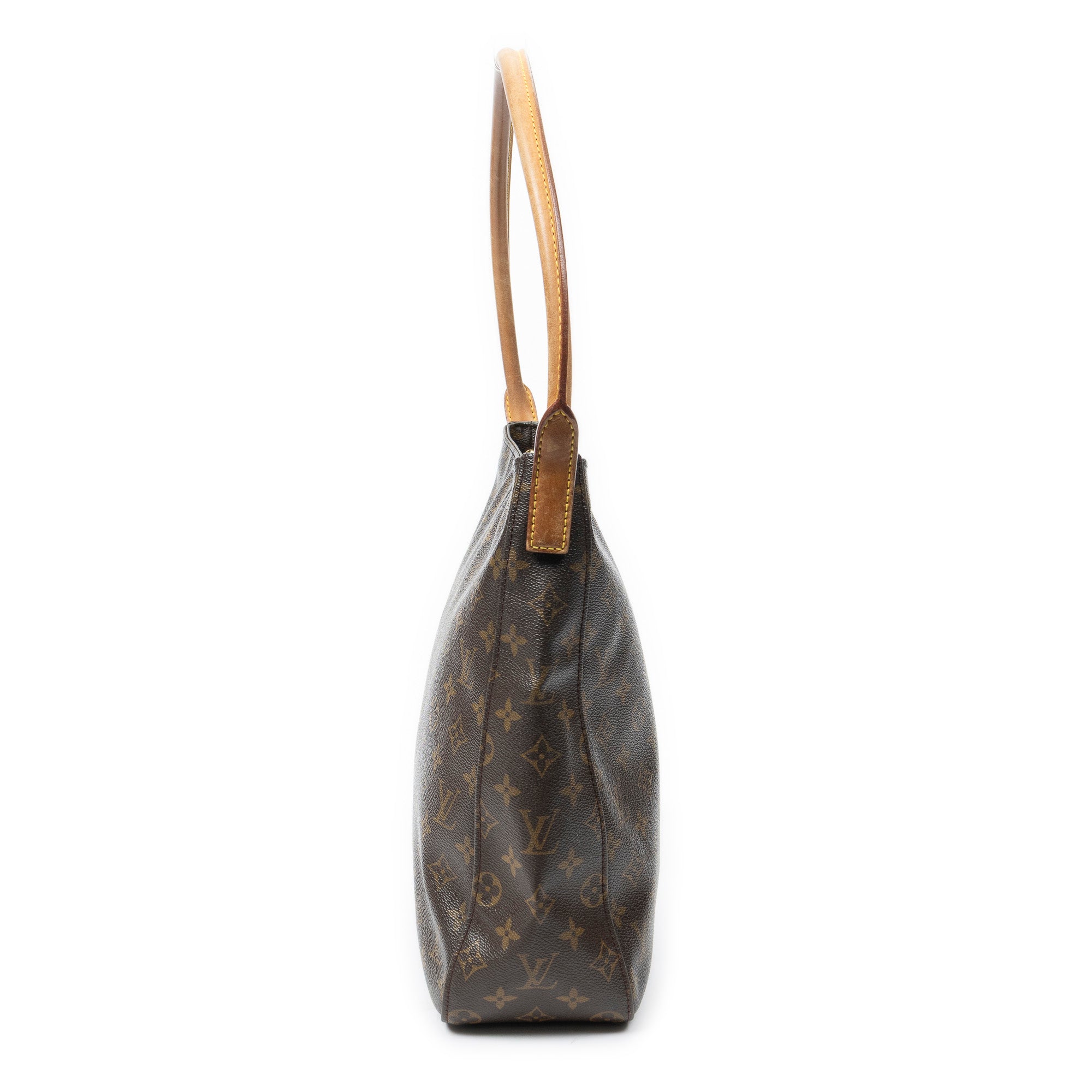 Sac bandoulière Looping GM Toile Monogram marron