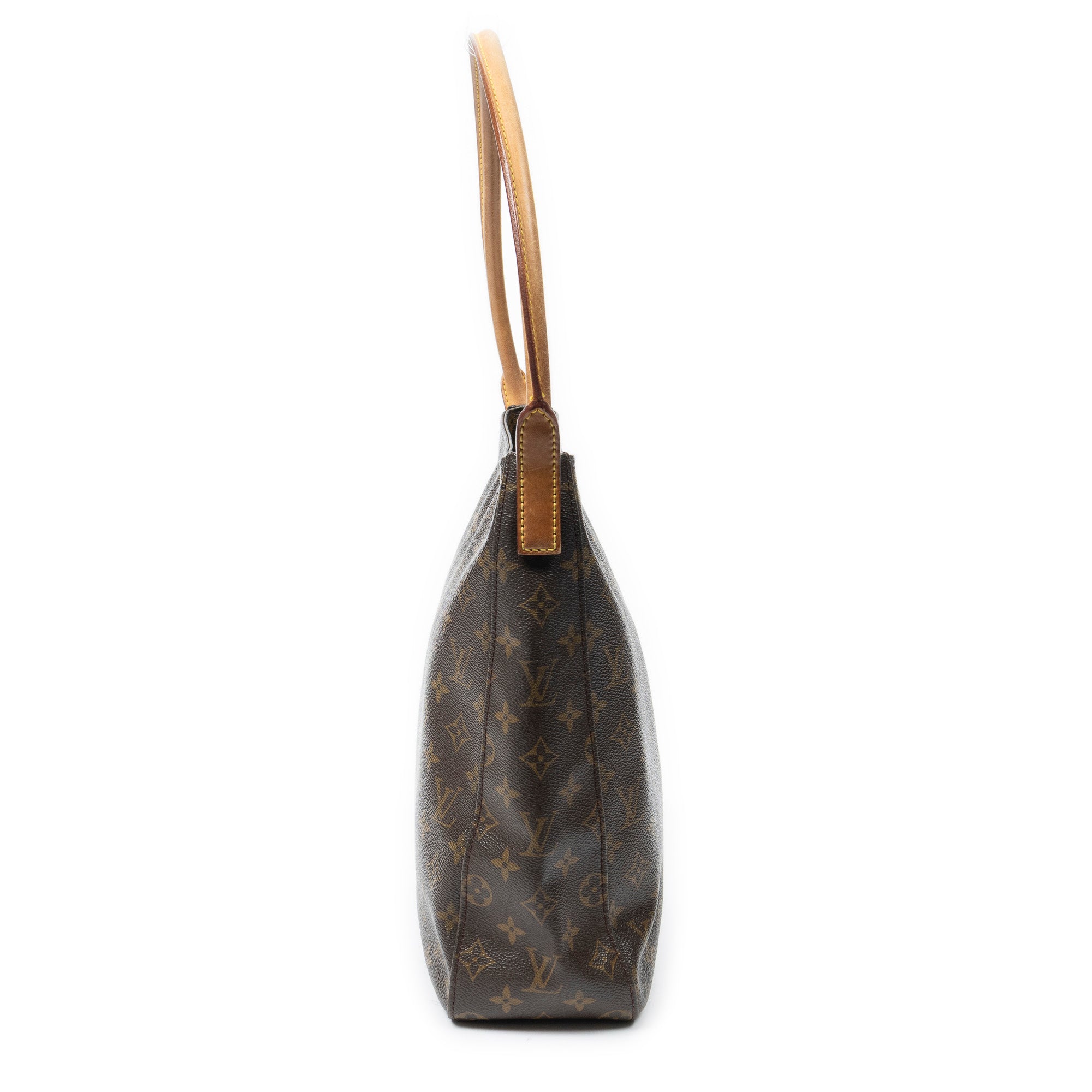 Sac bandoulière Looping GM Toile Monogram marron