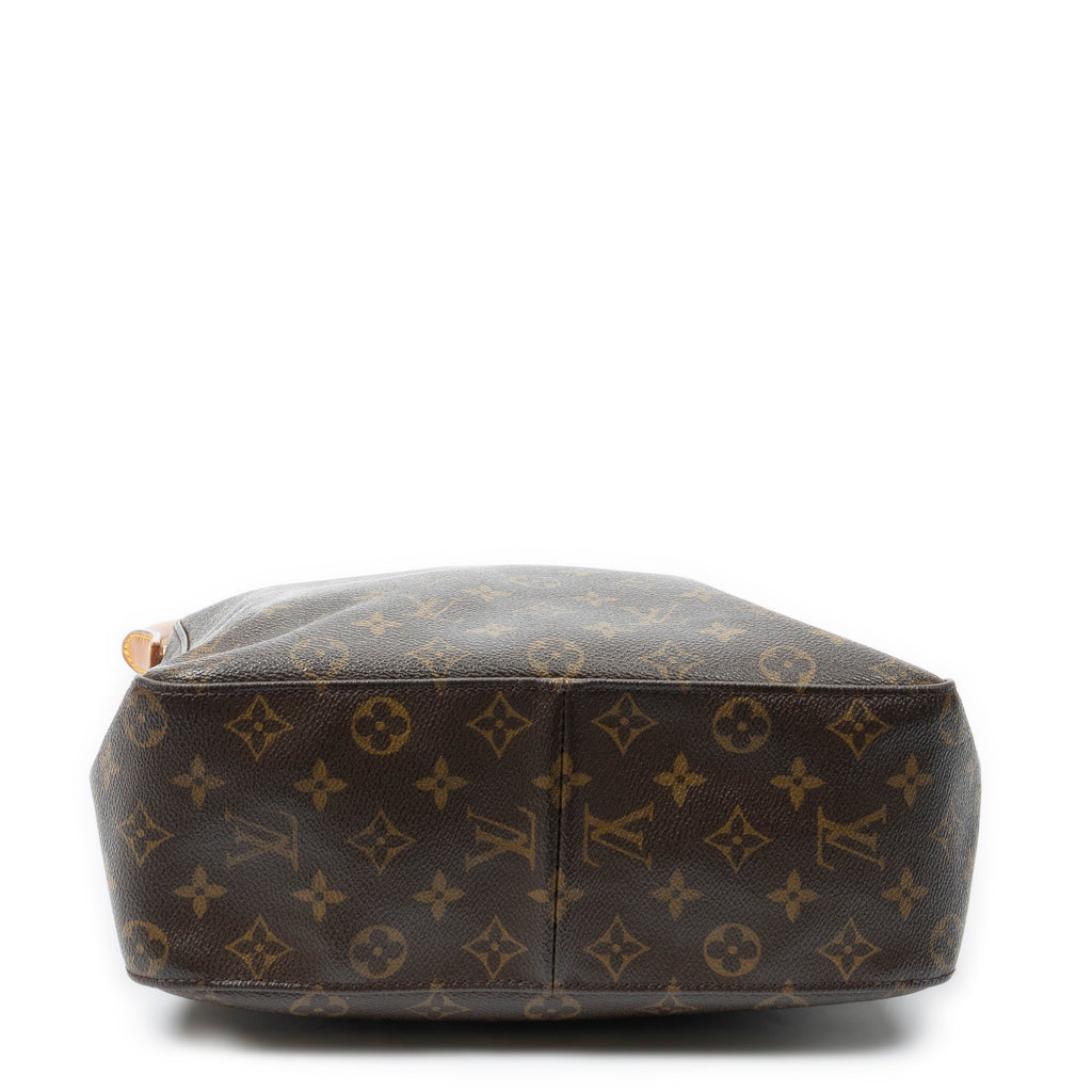 Sac bandoulière Looping GM Toile Monogram marron