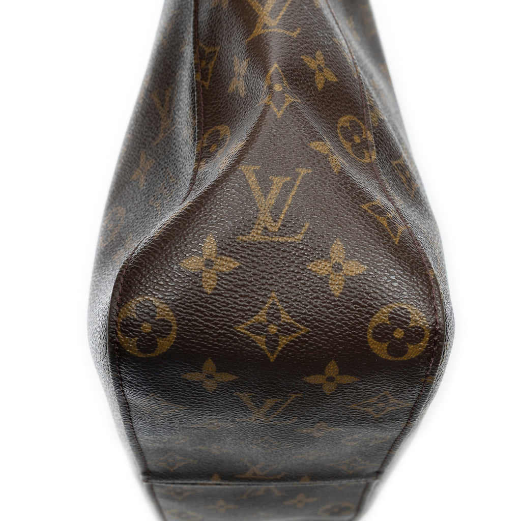 Sac bandoulière Looping GM Toile Monogram marron
